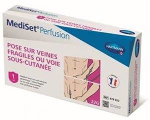 Perfusion Pose sur veines fragiles ou voie sous cutanée