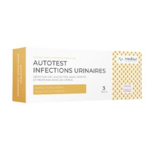 Infections urinaires Boite de 3