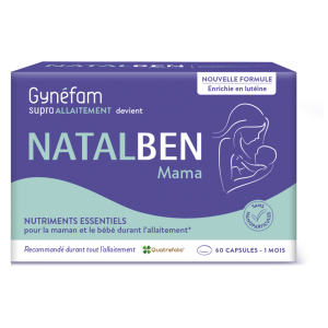 Natalben allaitement - Boite de 60 capsules