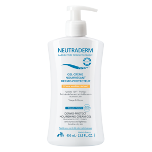 Gel crème nourrissant dermo-protecteur Flacon Pompe de 400ml