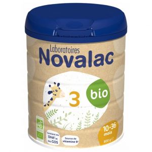 Lait en poudre 3ème âge Bio boite de 800g