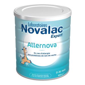 Allernova lait en poudre 0-36 mois boite de 400g