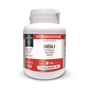 Oméga 3 TG 18/12 500mg boite de 180