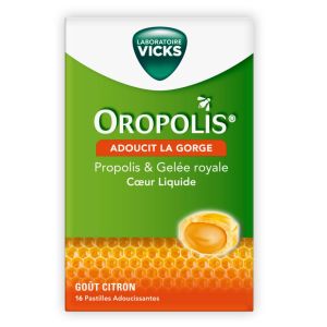 16 pastilles cœur liquide gelée royale