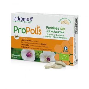 Propolis pastilles bio adoucissantes boite de 20