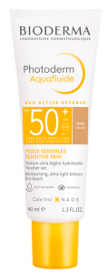 Aquaflluide SPF50+ teinté doré Tube de 40ml