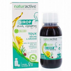 Sirop aux essences toux sèche & grasse 120ml