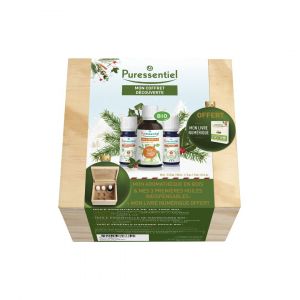 Mini aromathèque en bois