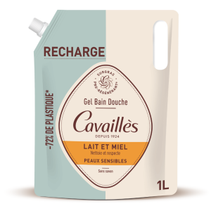 Lait et miel Eco-recharge 1L