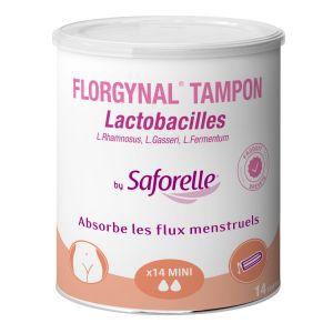 Boite de 14 Tampons lactobacilles MINI sans applicateur