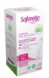 Tampons NORMAL avec applicateur boite de 16