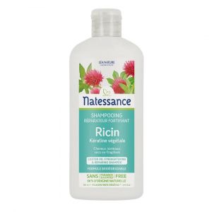 Shampooing réparateur fortifiant Ricin & Kératine végétale Flacon de 250ml