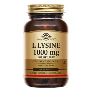L-Lysine 1000mg 50 comprimés