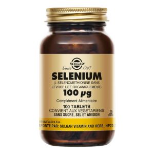 Sélénium 100µg 100 comprimés