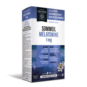Sommeil mélatonine 1mg boite de 14