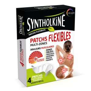 Patchs Flexibles Multi-zones Boite de 4