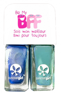 Duo Twinnies bleu et turquoise 2 vernis de 5ml