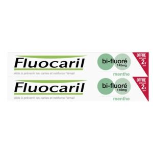 Dentifrice goût menthe 2x75ml