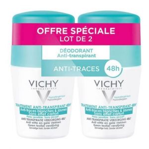 Roll-on anti-traces Lot de 2 x 50ml