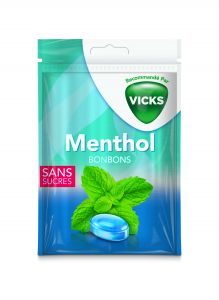 Menthol sans sucre 72g