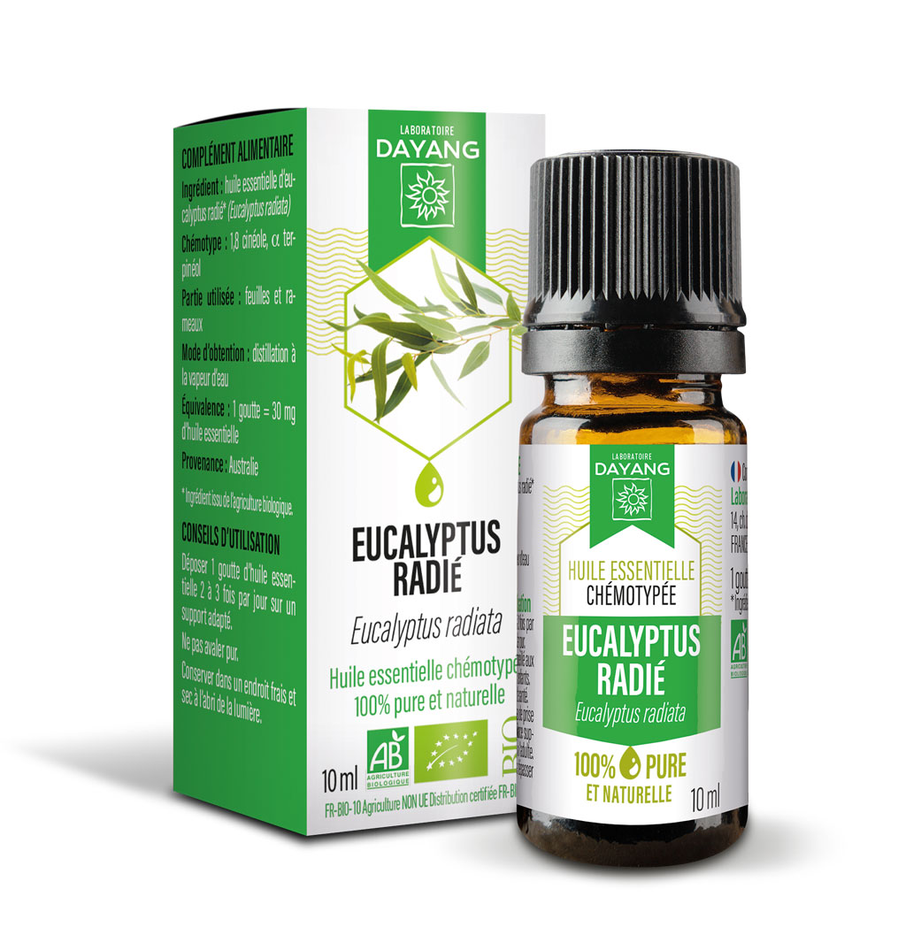 HUILE ESSENTIELLE EUCALYPTUS RADIÉ - 10 mL