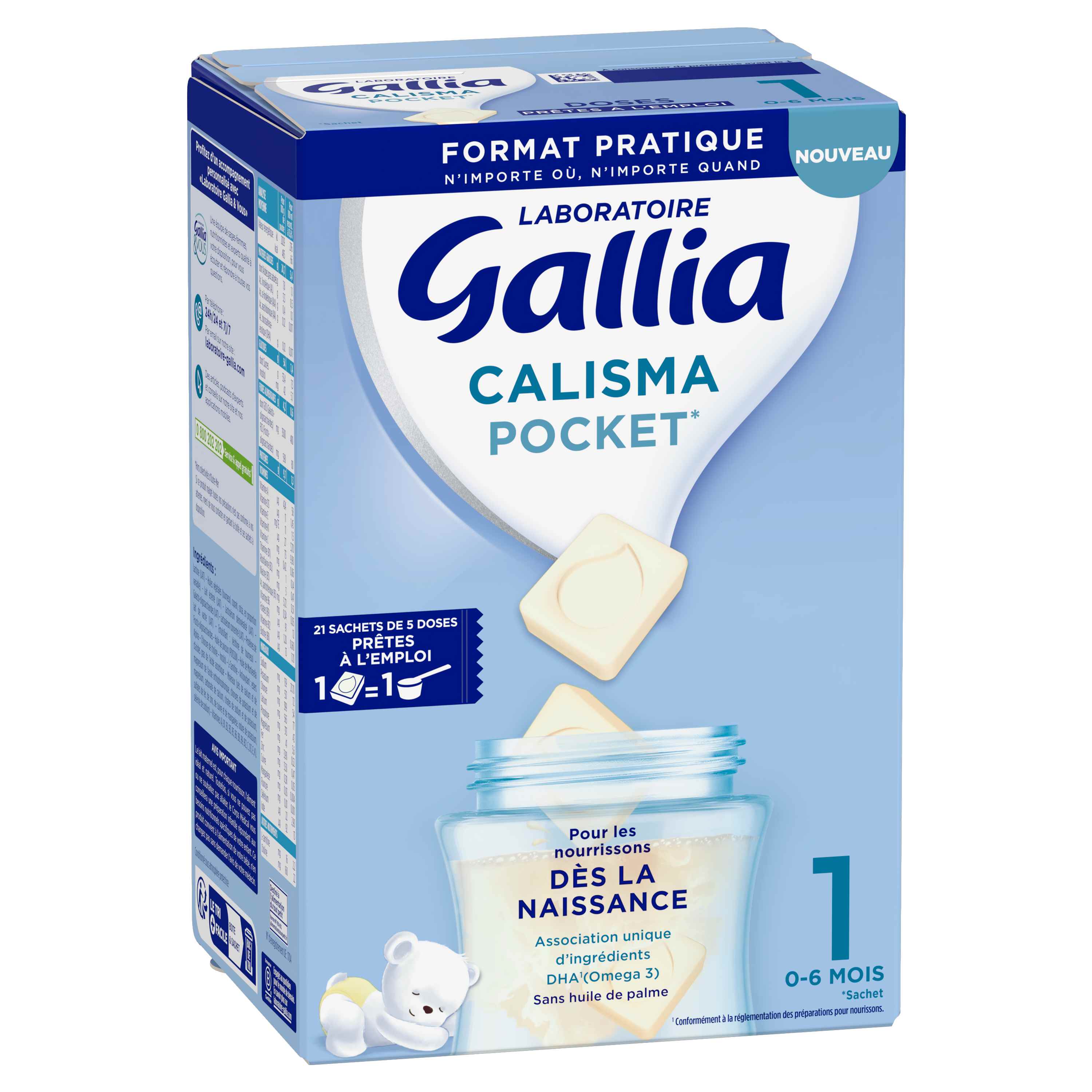 Calisma relais 1er âge 0-6 mois 400g est un lait infantile