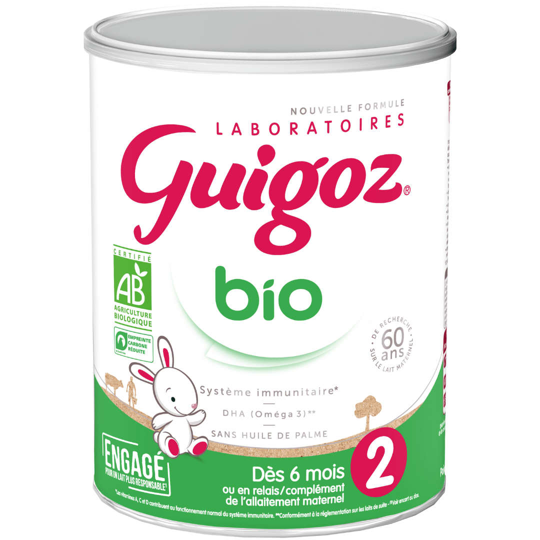 Lait bébé en poudre 2ème âge Guigoz - 830g