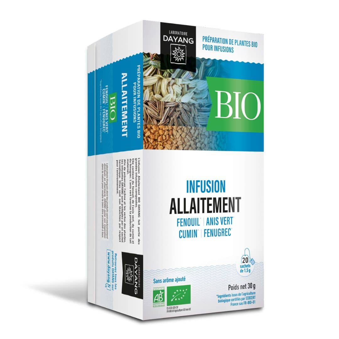 MATERNITÉ - Tisane Allaitement Bio, 20 sachets de 2g