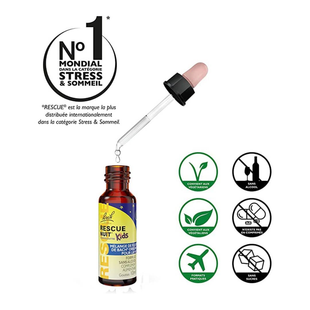 Rescue Nuit ® Kids compte-gouttes - 10 ml