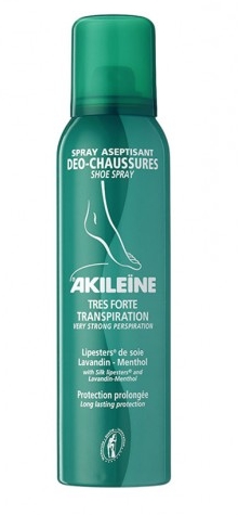 Spray Noir Désodorisant pour chaussures 150ml - Akileine