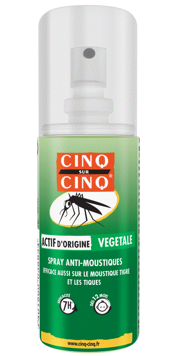 Spray anti-moustique citriodiol 100ml - Pharmazon