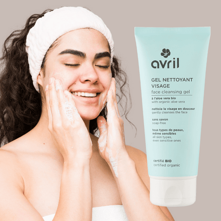 Le gel nettoyant visage 100ml Avril Cosmétique Bio